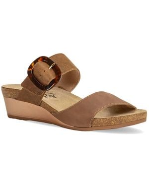 Naot Kingdom Wedge Sandal - Brown