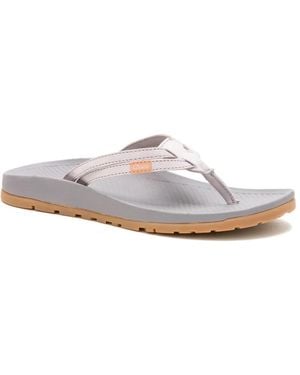 Chaco Lowdown Flip Flop - White