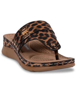 Good Choice Arla Wedge Sandal - Brown