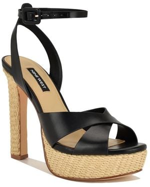 Nine West Weston Platform Sandal - Black