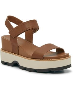 Sorel Joanie Iv Wedge Sandal - Brown