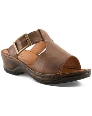 Spring Step Saphique Sandal - Brown