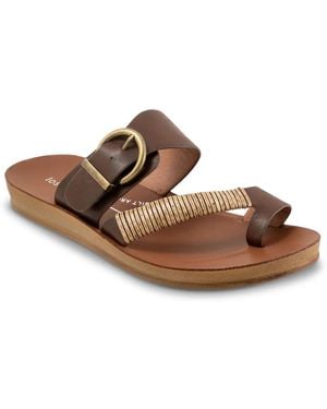 LOS CABOS Bria Platform Sandal - Brown