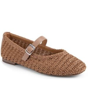 Me Too Serenity Mary Jane Flat - Brown