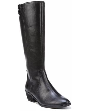 Dr. Scholls Wide Width Brilliance Riding Boot - Black