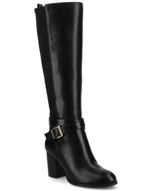 Journee Collection Wide Width Avalonn Riding Boot - Black