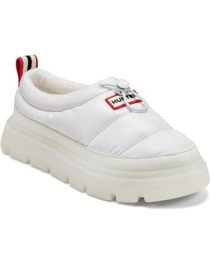 HUNTER Madi Slipon - White