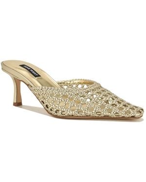 Nine West Camenlaw Mule - Metallic