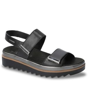 Mephisto Dominica Wedge Sandal - Black