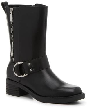 Crown Vintage Rayne Moto Bootie - Black