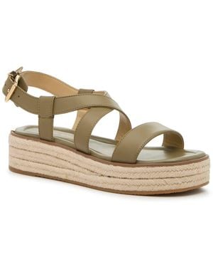 MICHAEL Michael Kors Lynn Espadrille Sandal - Metallic