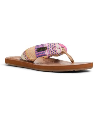Roxy Tulum Flip Flop - Red