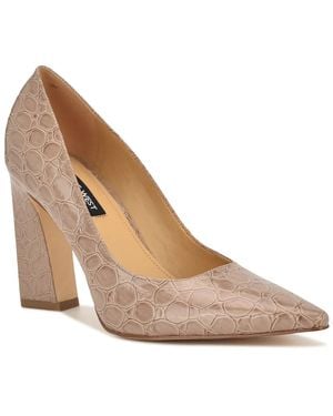 Nine West Tamant Pump - Natural