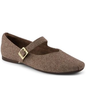 TOMS Gemma Mary Jane Flat - Brown