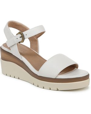 Naturalizer Graciela Wedge Sandal - White