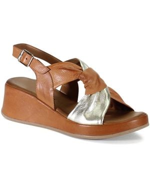 Diba True Kala Flower Wedge Sandal - Brown