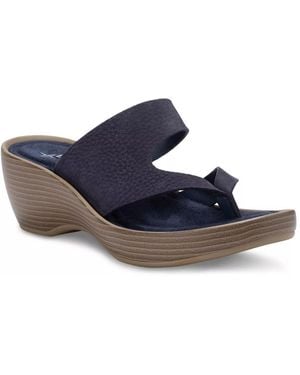 Eastland Laurel Wedge Sandal - Blue