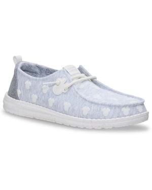 HEYDUDE X Disney Wendy Minnie Slipon - White