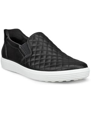 Ecco Soft 7 Slipon Sneaker - Black
