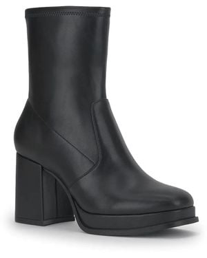 Mix No 6 Mix No. Ammina Platform Bootie - Black