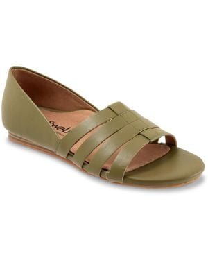 Softwalk Wide Width Cozumel Sandal - Green