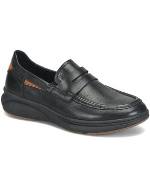 Born Davis Penny Loafer - Black