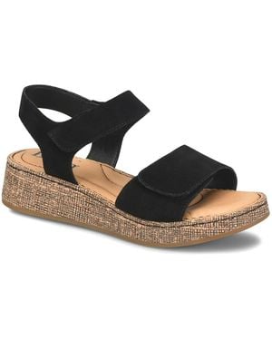 Born Cabanas Wedge Sandal - Black