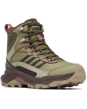 Merrell Speed Strike 2 Thermo Mid Waterproof Snow Boot - Green