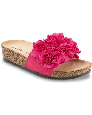 LOS CABOS Corsage Sandal - Pink