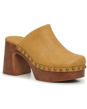 Frye & Co. Wylie Platform Mule - Brown