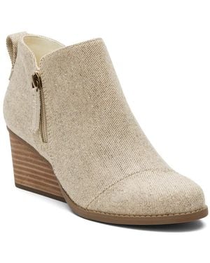 TOMS Goldie Wedge Bootie - Black
