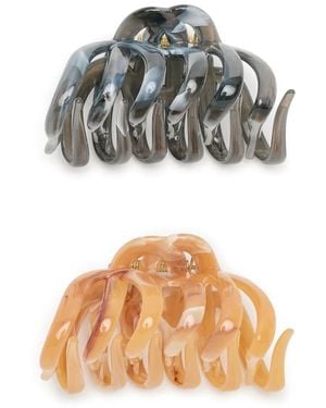 Kelly & Katie Oversize Claw Clip Set 2 Pack - Black