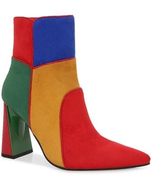Ninety Union Fina Bootie - Red