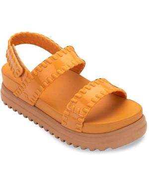 Melissa Dune Platform Sandal - Orange