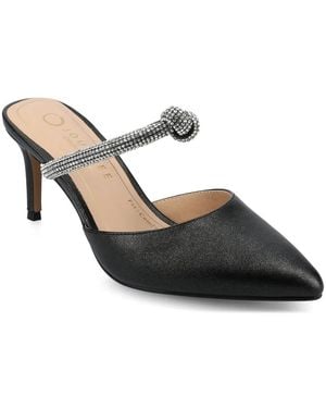 Journee Collection Lunna Mule - Black