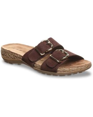BEARPAW Jackie Espadrille Sandal - Brown