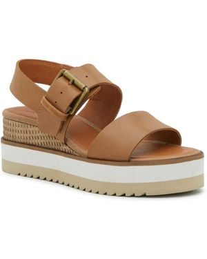 Lucky Brand Tebra Wedge Sandal - Brown