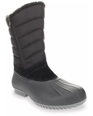 Propet Wide Width Illia Duck Boot - Black