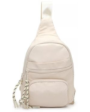 Mix No 6 Nylon Sling Backpack - White