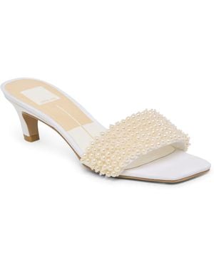 Dolce Vita Rexa Pearl Sandal - White