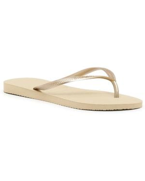 Havaianas Slim Square Flip Flop - Metallic