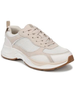 Naturalizer Wide Width Zoie Sneaker - White