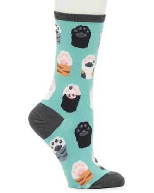 Socksmith Toe Beans Crew Socks - Black