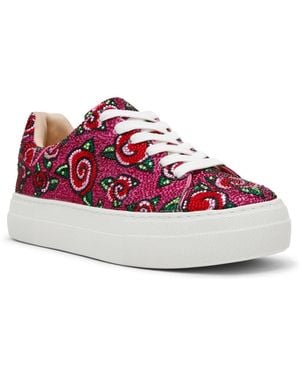Betsey Johnson Sidny Platform Sneaker - Pink