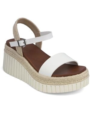 MIA Yanis Espadrille Wedge Sandal - White