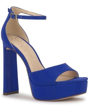 Jessica Simpson Telxia Platform Sandal - Blue