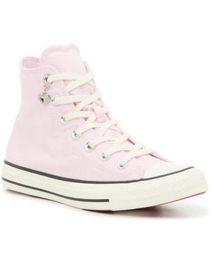 Converse Chuck Taylor All Star Heart Hightop Sneaker - Black