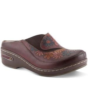 L'ARTISTE Chinodazis Clog - Brown