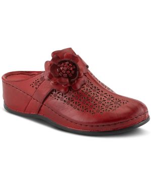 Spring Step Lilybean Clog - Red