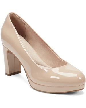 Rockport Carmen Platform Pump - White